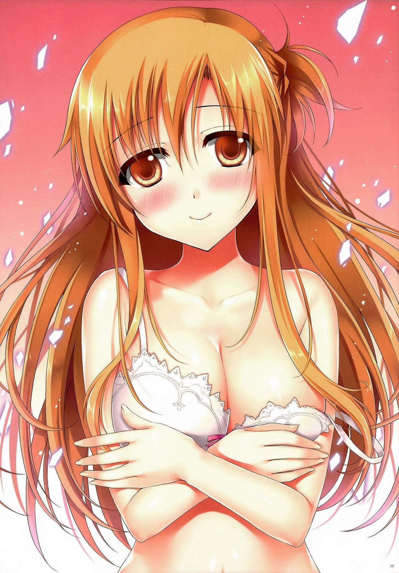Cumming Inside Asuna 100% Raw hentai manga picture 47