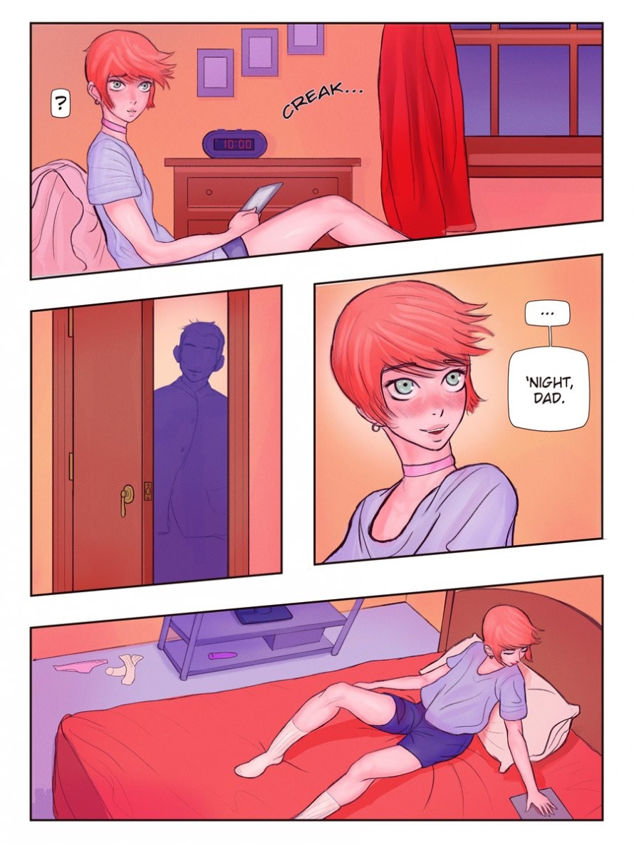 Dad's Girlfriend porn comic picture 2