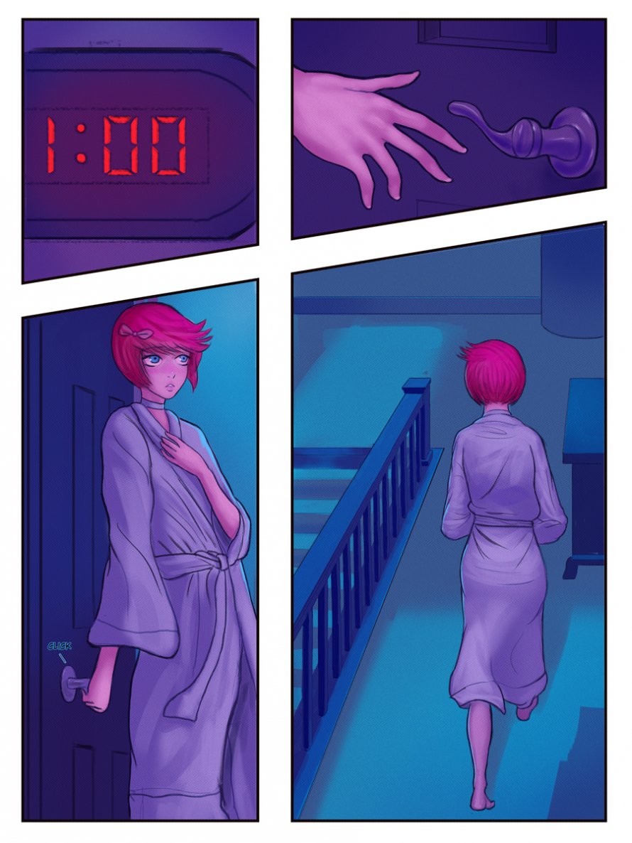 Dad's Girlfriend porn comic picture 3