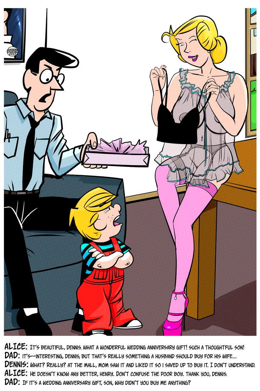 Dennis The Menace & Mom's Affair porn comic picture 27