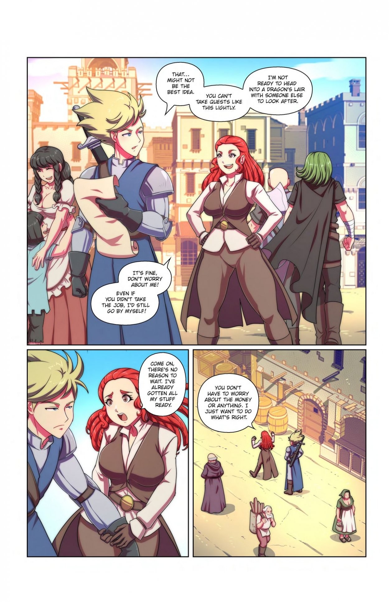 Dragon's Captive porn comic picture 4