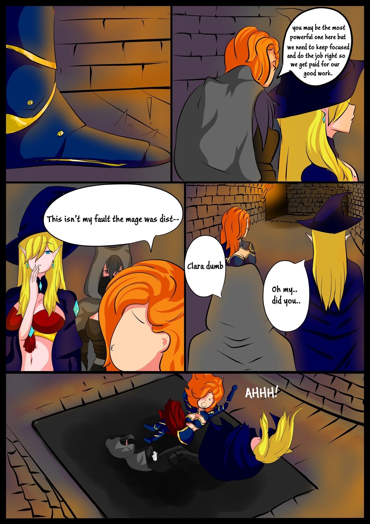 Dungeon Dive porn comic picture 2