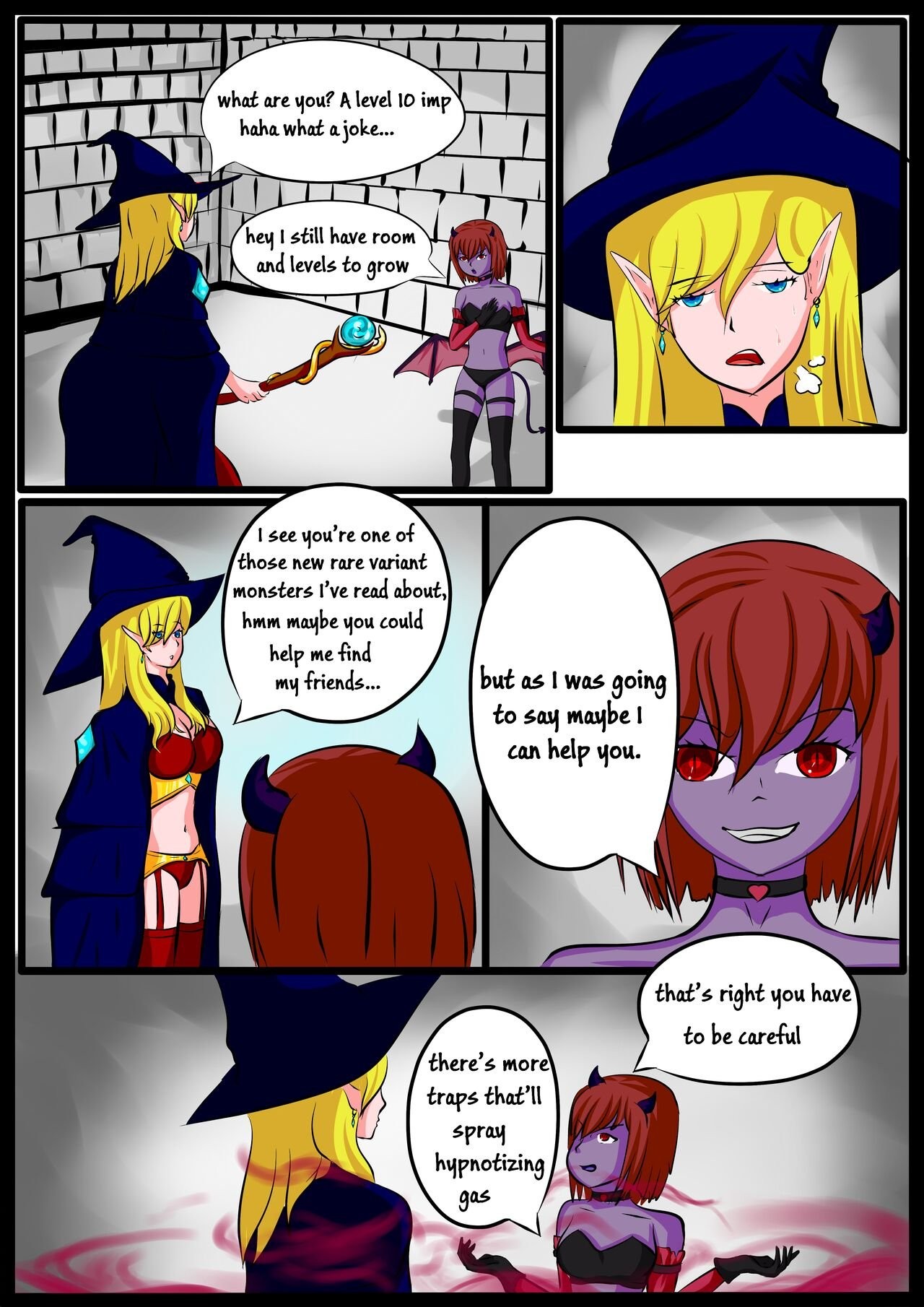 Dungeon Dive porn comic picture 4
