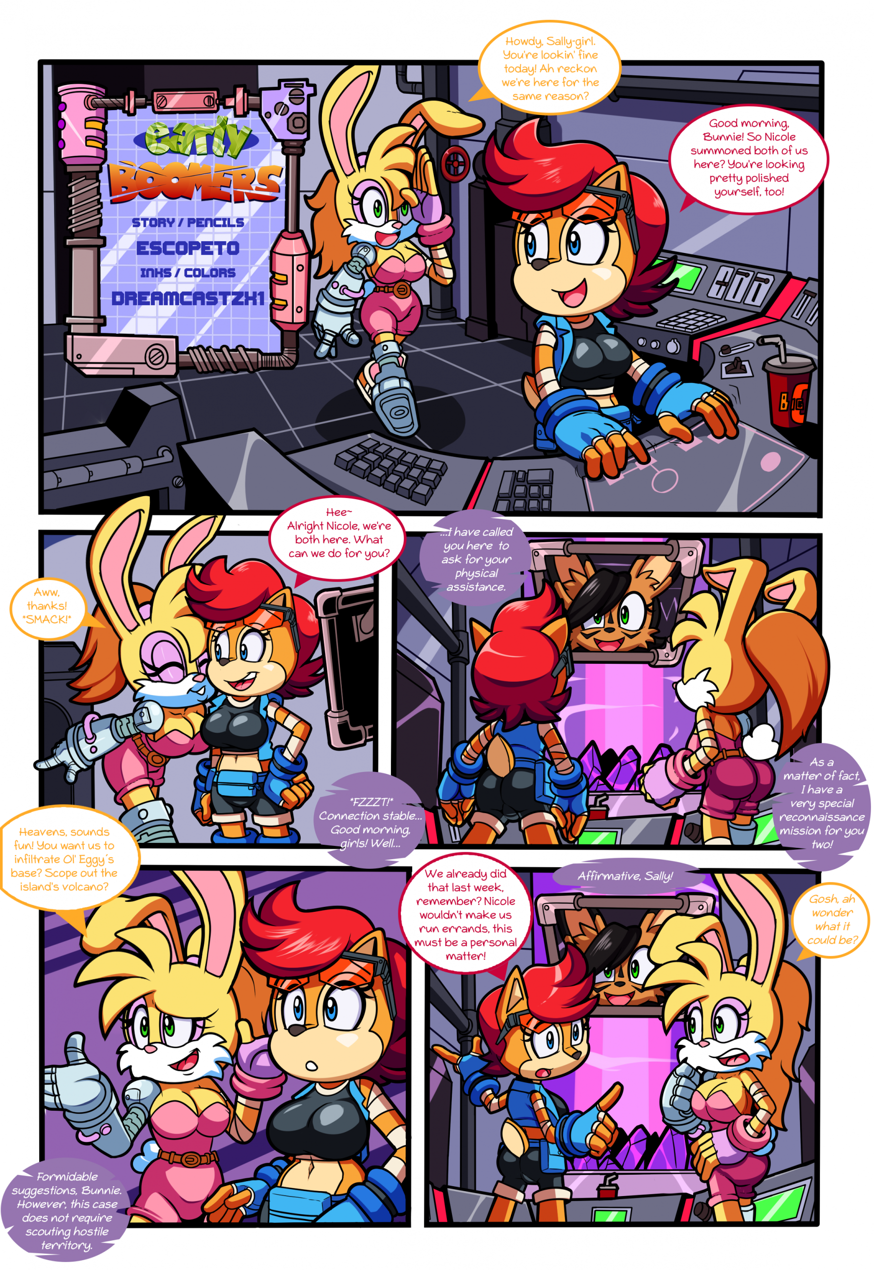 Early Boomers porn comic picture 2
