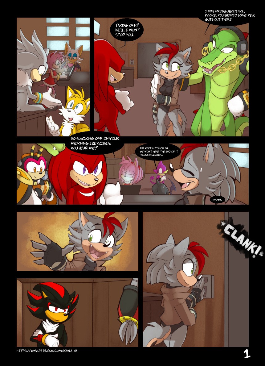 Fist Bump porn comic picture 2