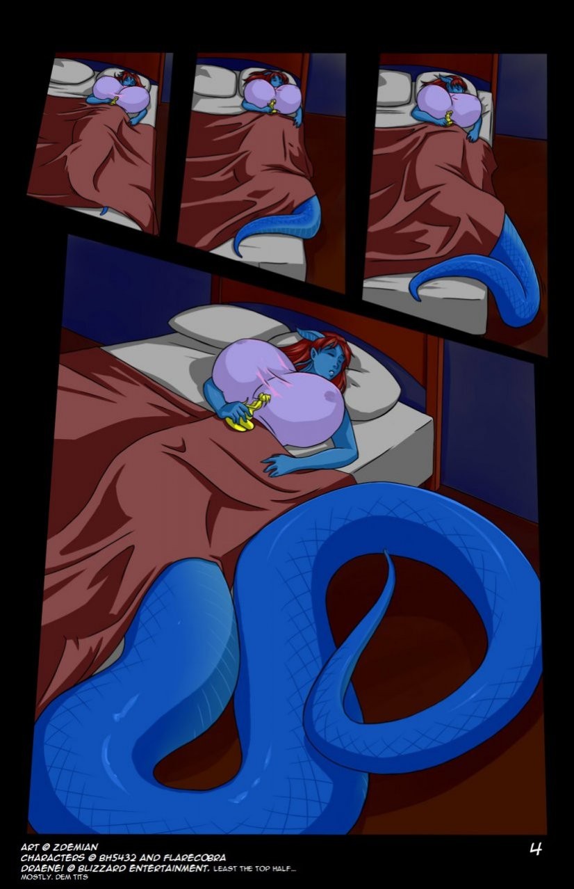 Flare's New Look porn comic picture 4