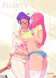 Flurty Futa porn comic picture 1