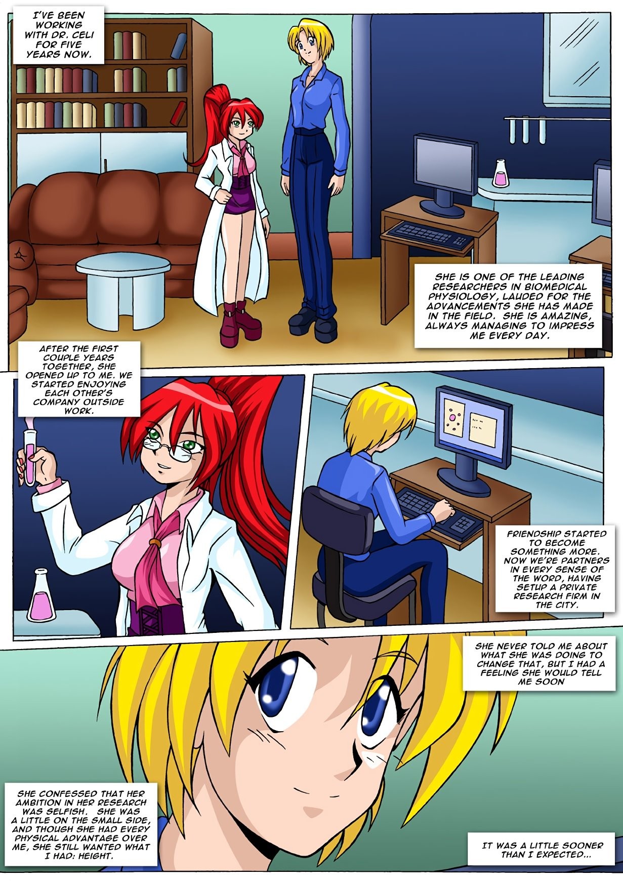 Formula 69 porn comic picture 2