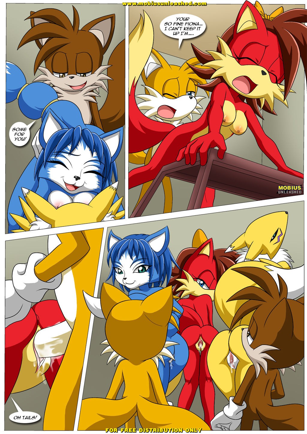 FoXXXes 2: 2 Much Tail porn comic picture 5