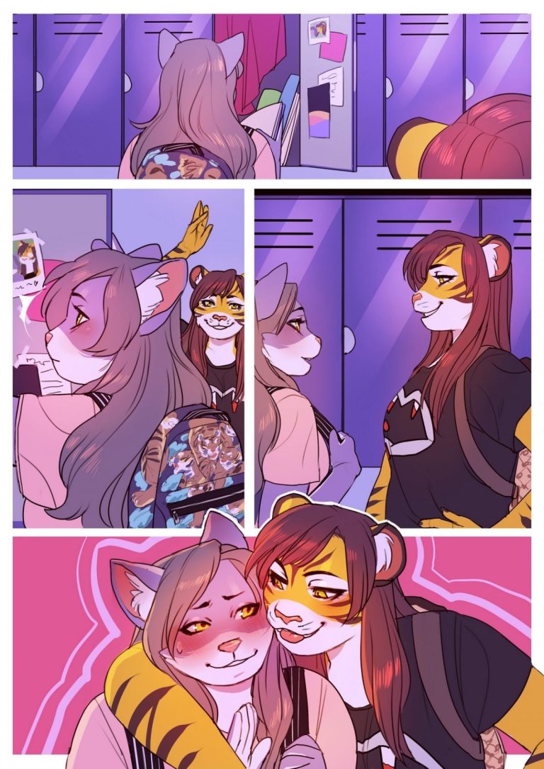 Freshman Sleepover porn comic picture 1