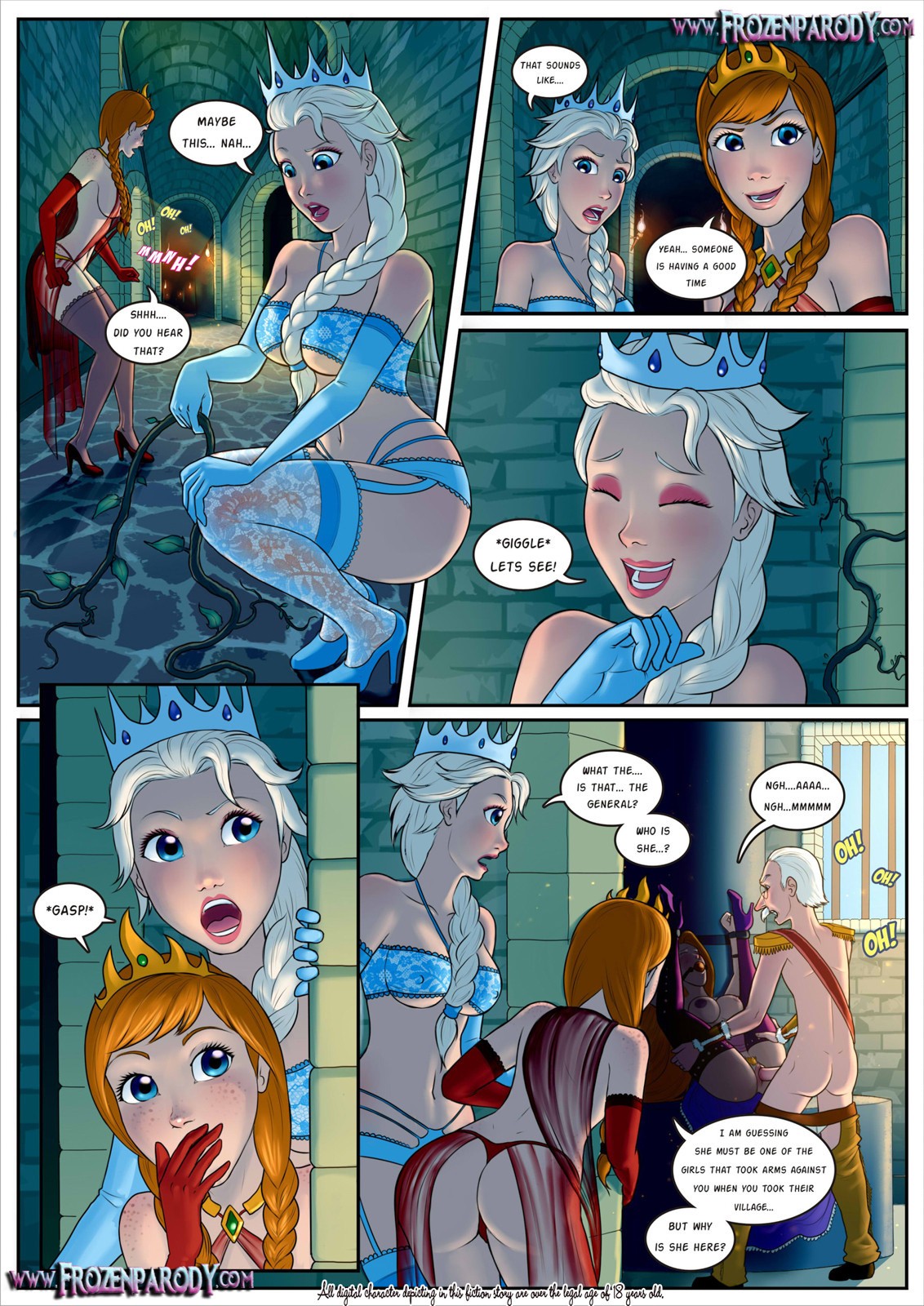 Frozen Parody 5 porn comic picture 2