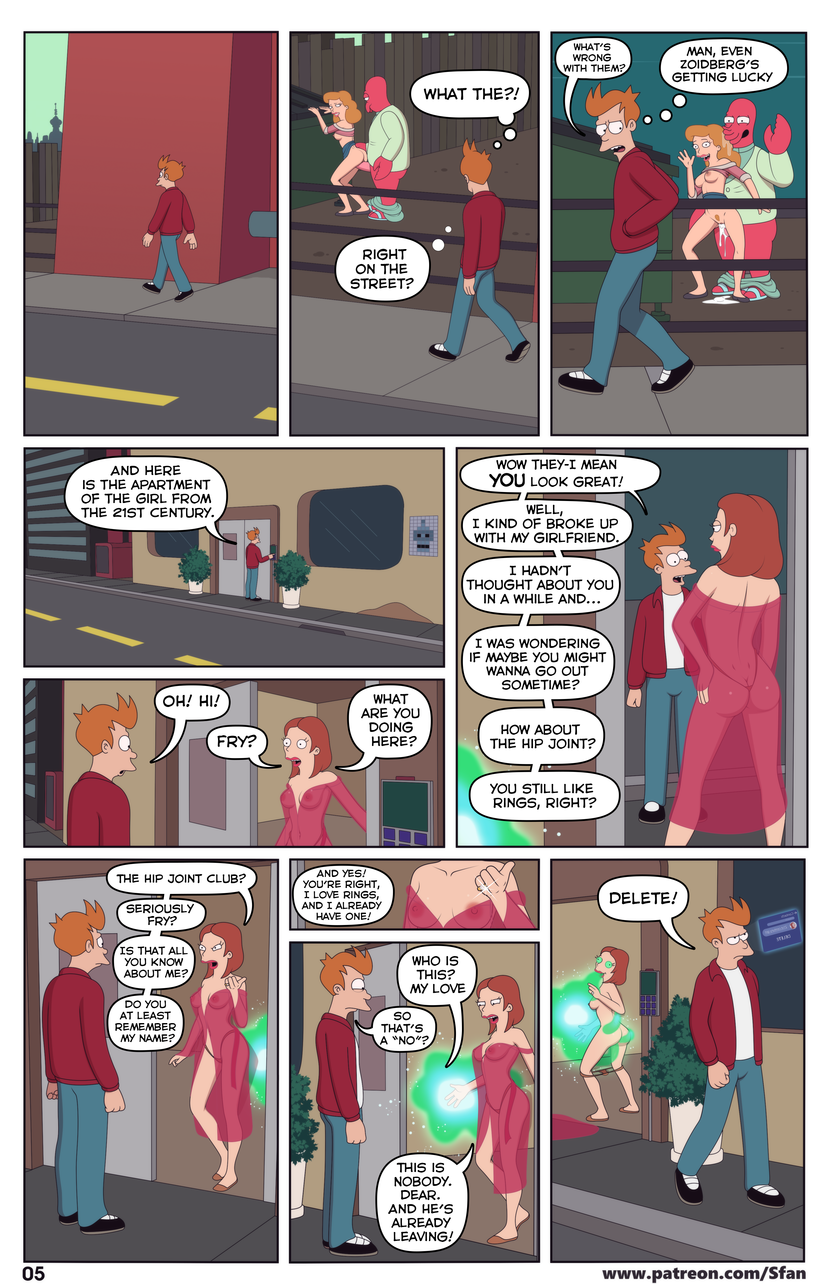 Fry's Phone List porn comic picture 6