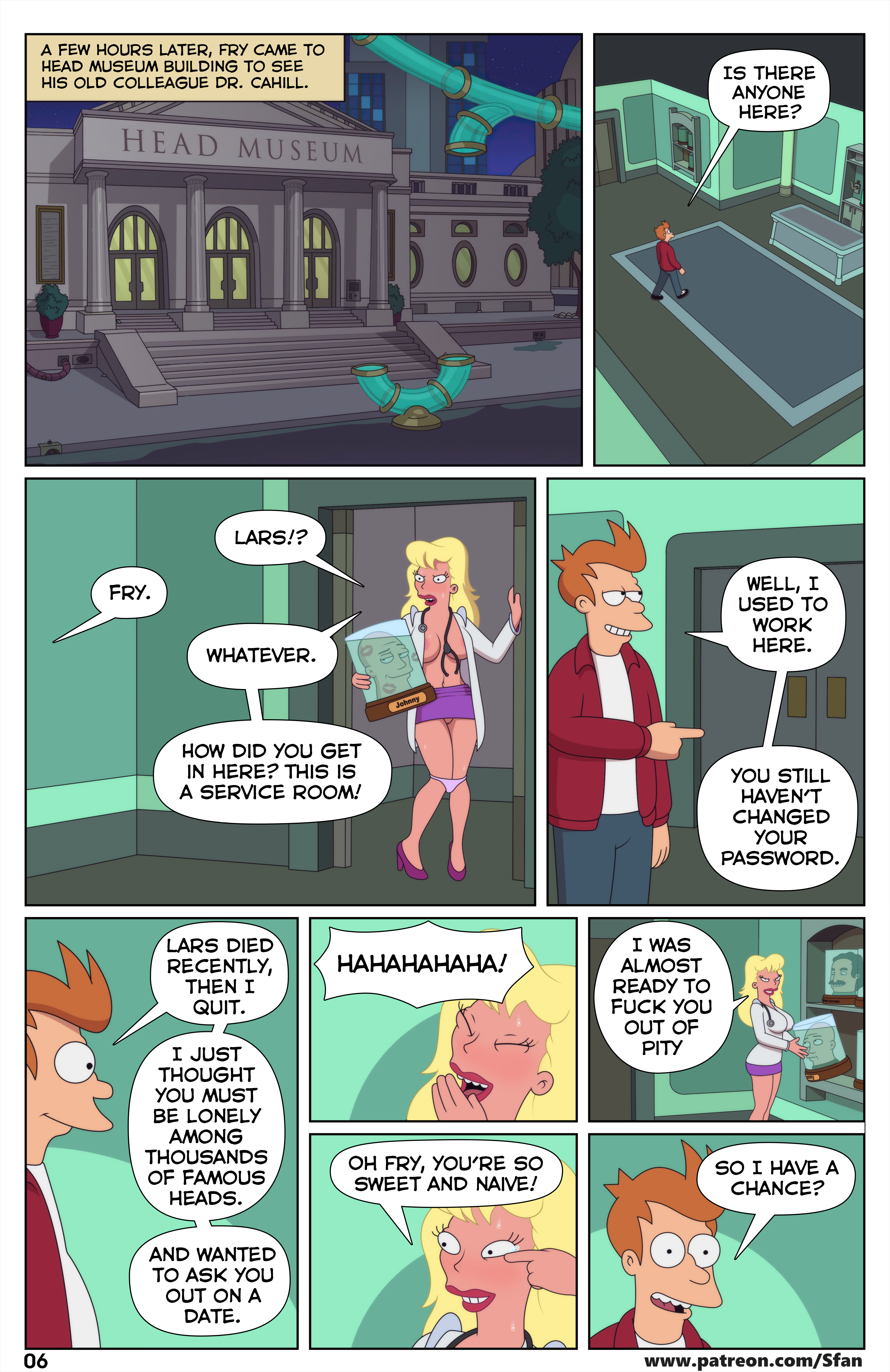 Fry's Phone List porn comic picture 7