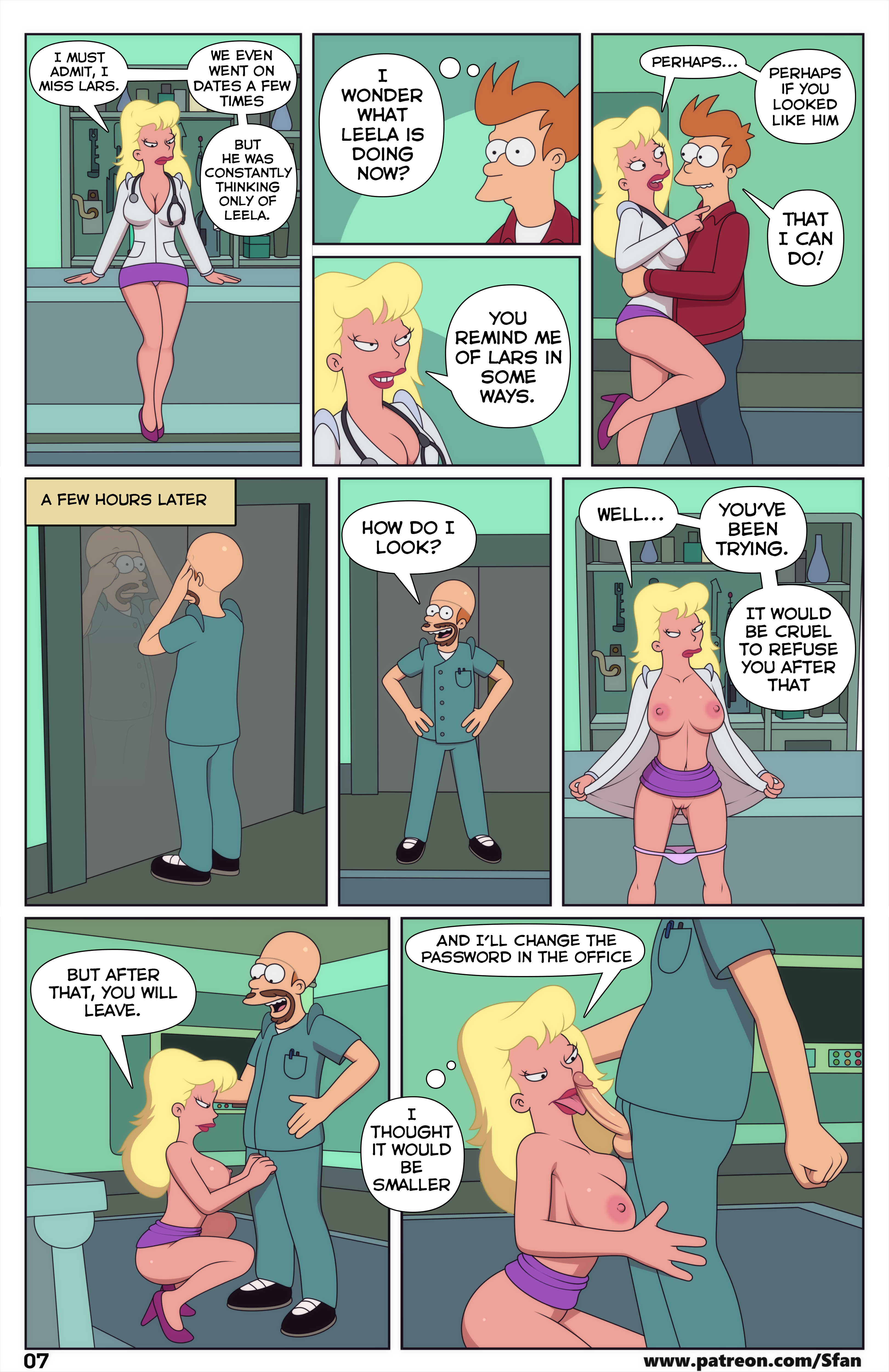 Fry's Phone List porn comic picture 8