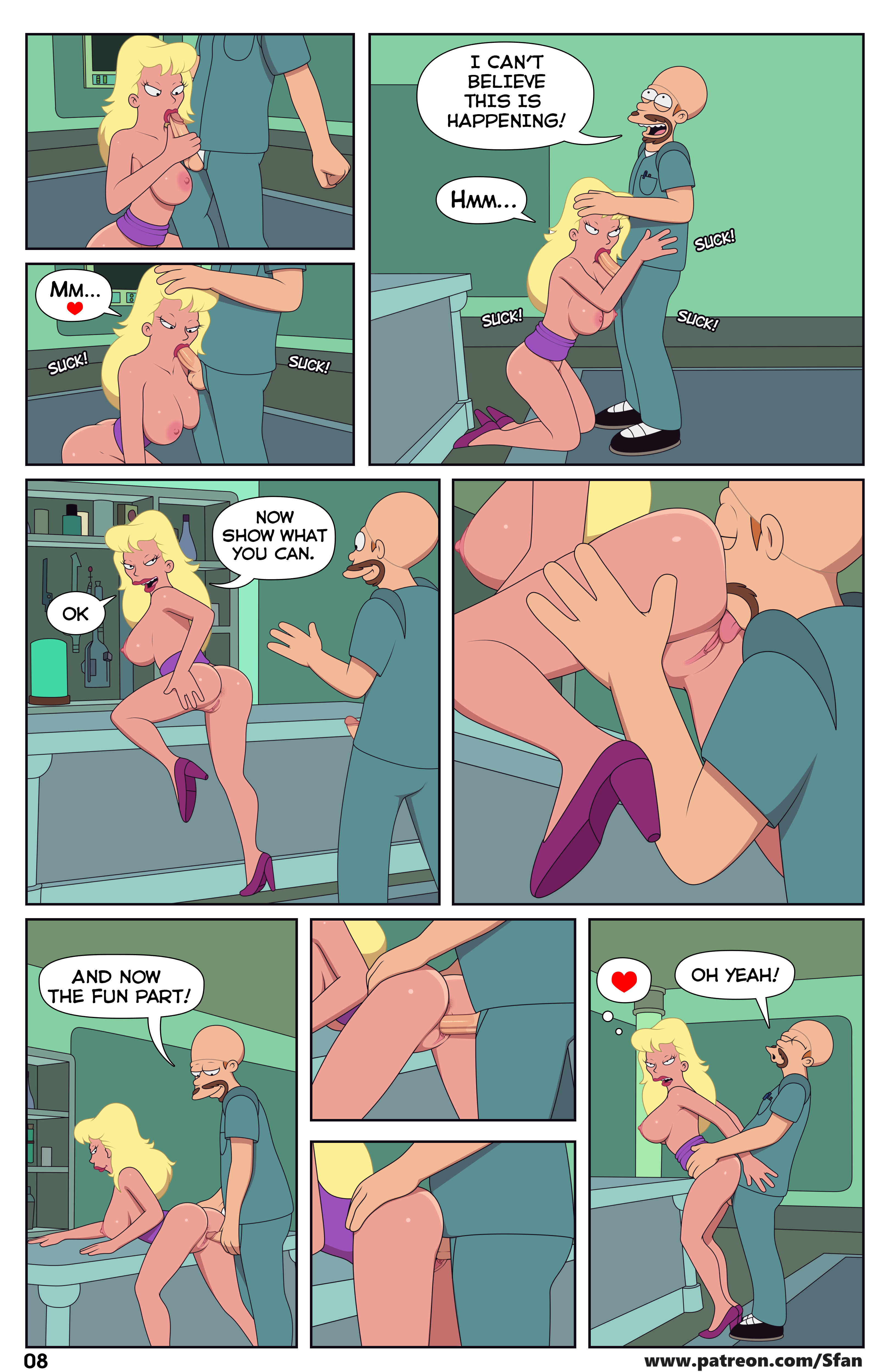 Fry's Phone List porn comic picture 9