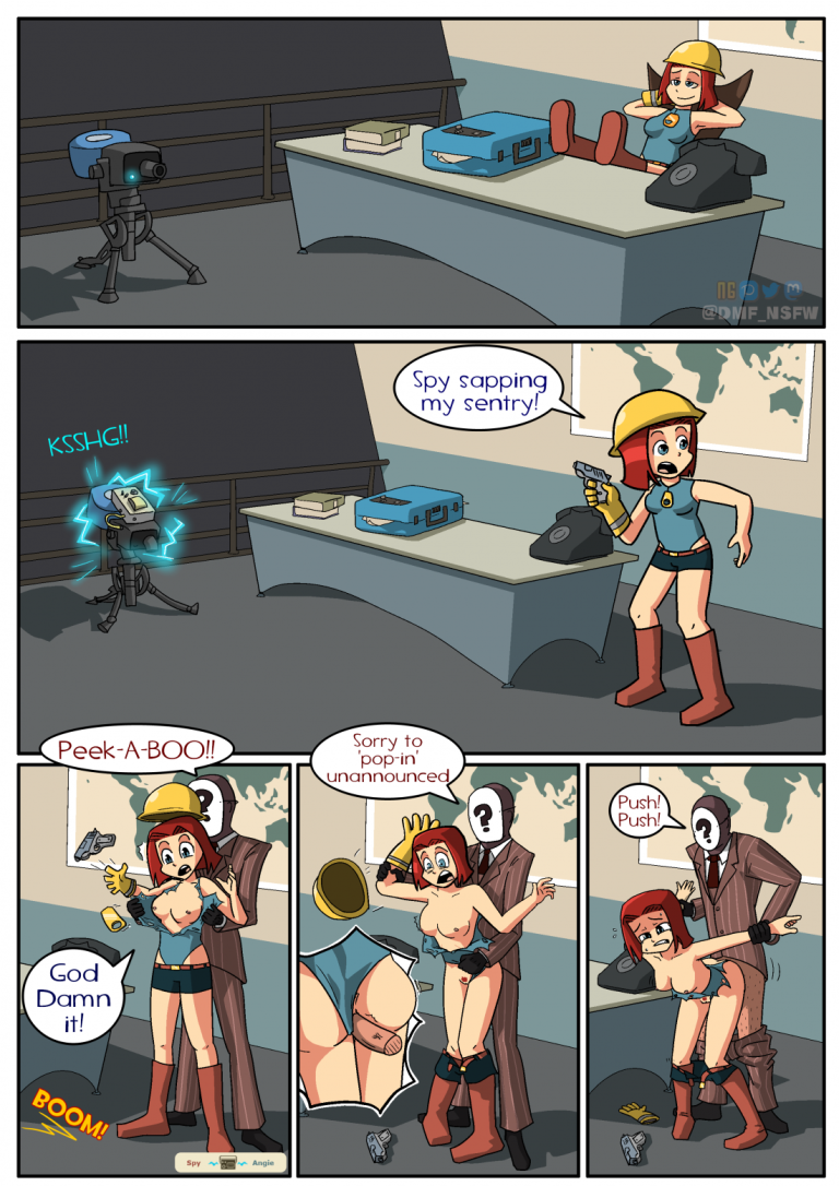 FUCKING SPIES porn comic picture 1