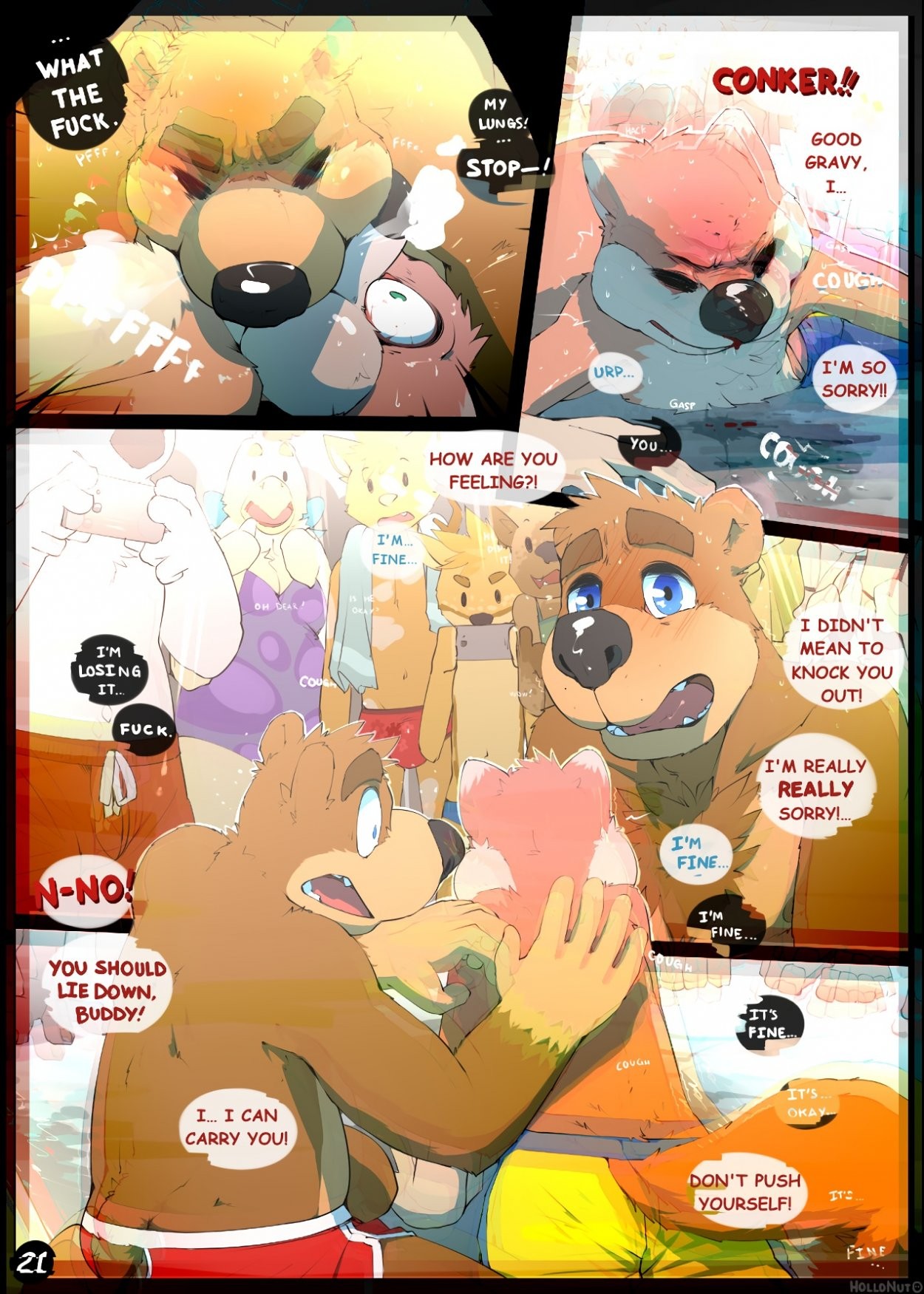 FUNFAIR, starring Conker & Banjo 2 porn comic picture 11