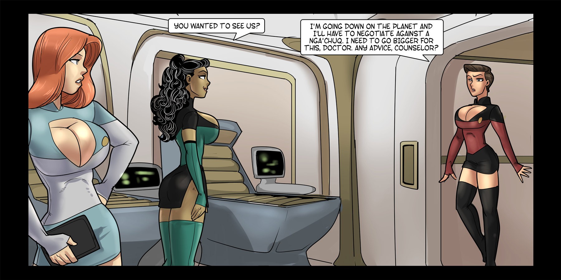 Galaxy Jaunt - Episode 1 porn comic picture 12