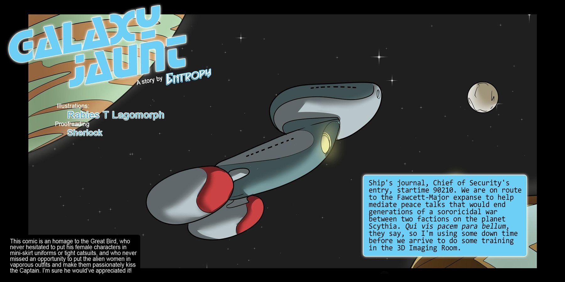 Galaxy Jaunt - Episode 2 porn comic picture 1
