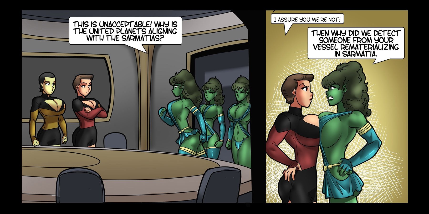 Galaxy Jaunt - Episode 2 porn comic picture 18