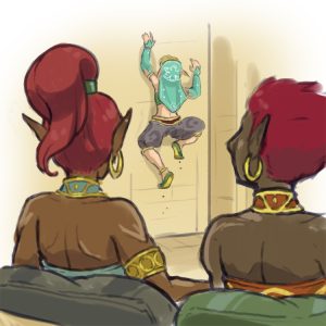Gerudo Link porn comic picture 1