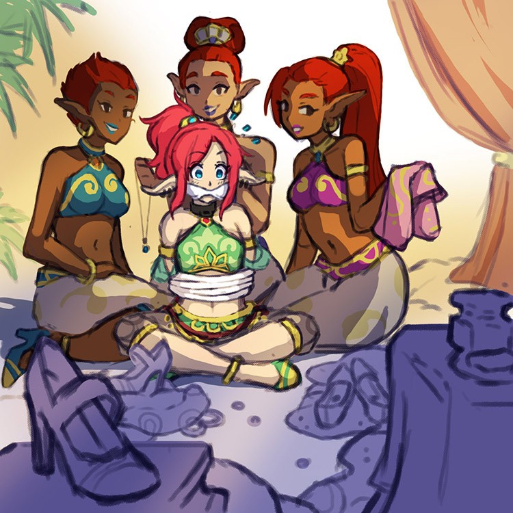Gerudo Link porn comic picture 13