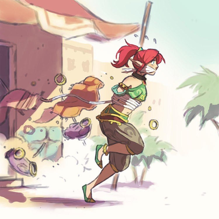 Gerudo Link porn comic picture 15