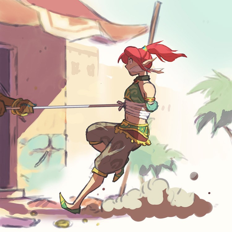 Gerudo Link porn comic picture 16