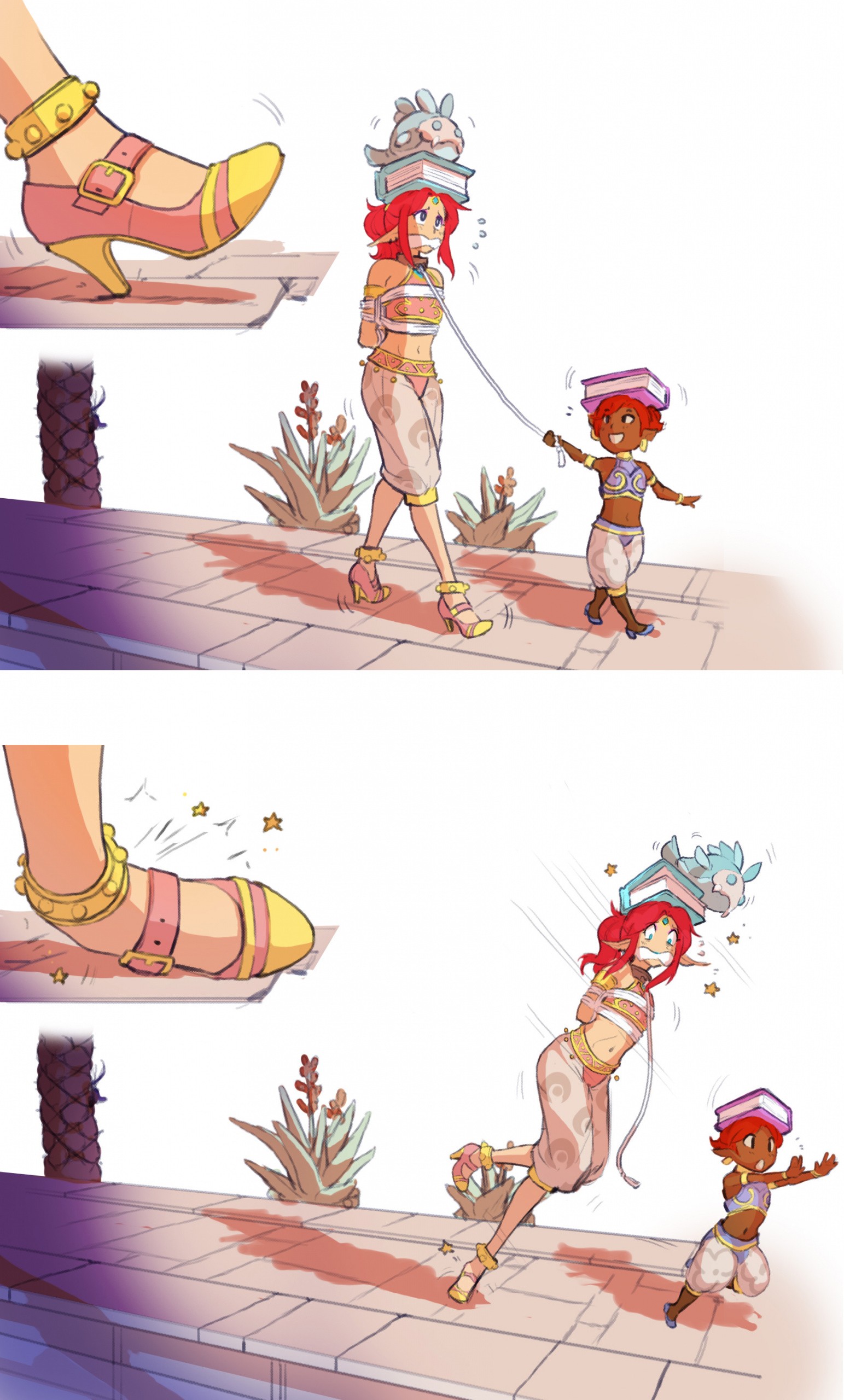 Gerudo Link porn comic picture 26