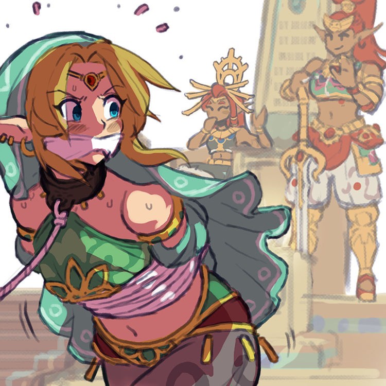 Gerudo Link porn comic picture 8