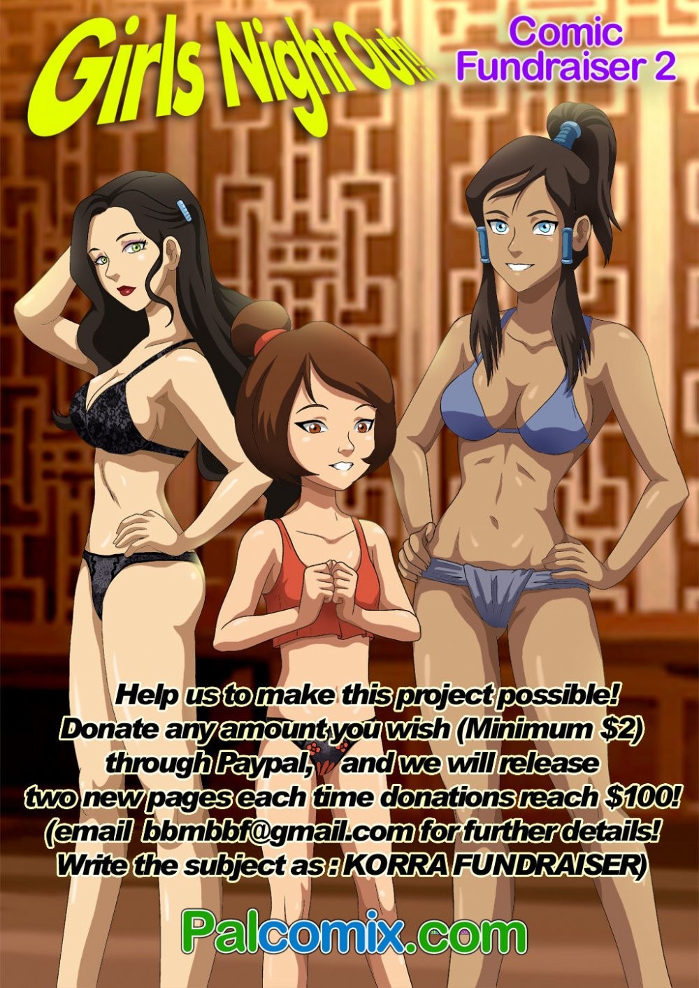Girls Night Out porn comic picture 2