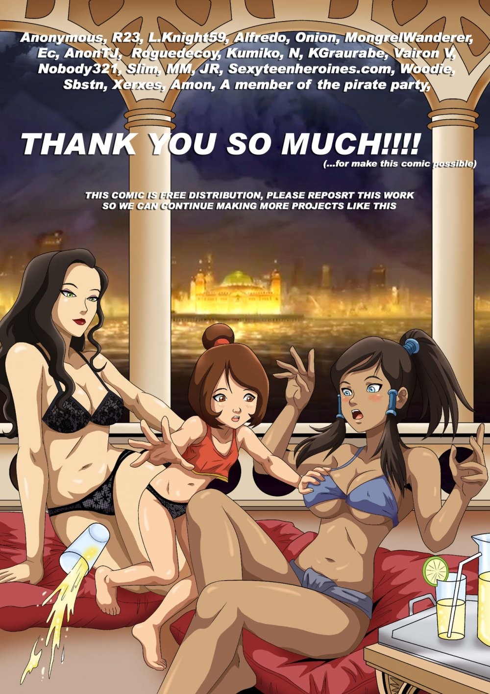 Girls Night Out porn comic picture 22