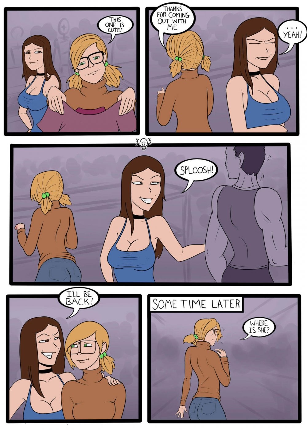 Gone Shopping porn comic picture 2