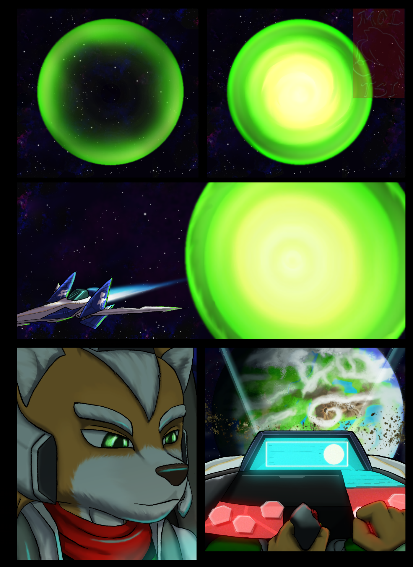 Good Bye Star Fox porn comic picture 5