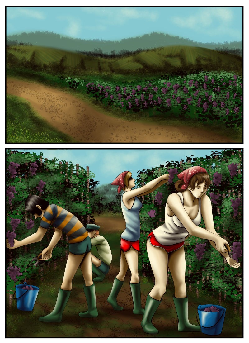 Greetings from the Summer Camp porn comic picture 2