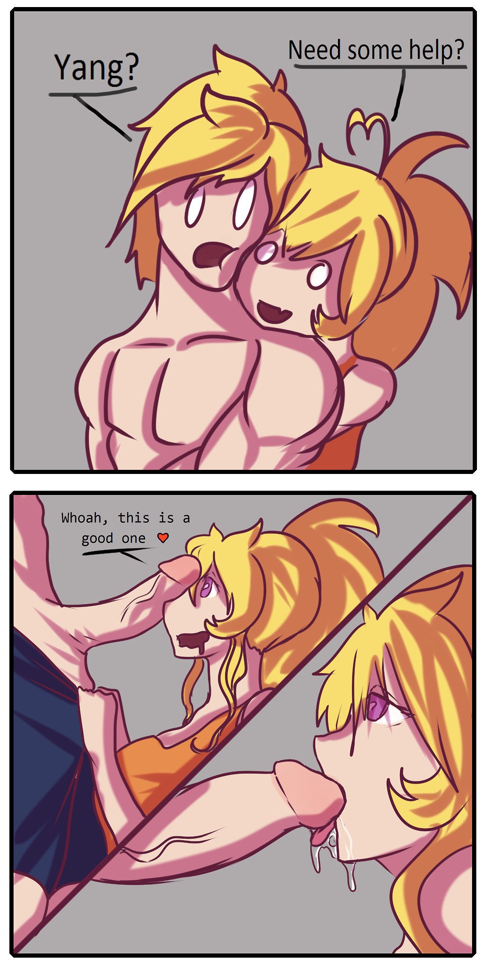 Gym's Bathroom Fun Times porn comic picture 4