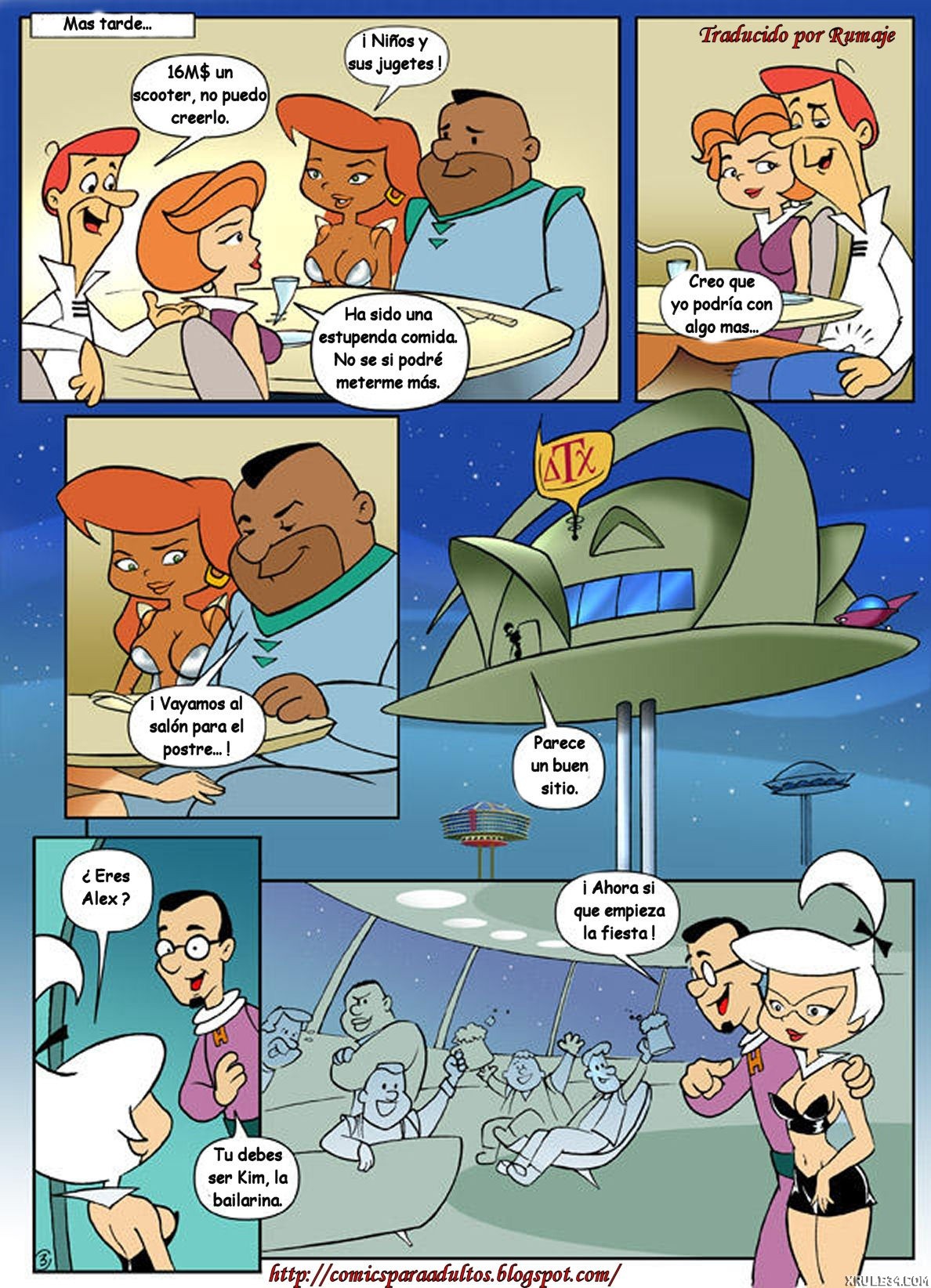 Haciendo Nuevos Amigos porn comic picture 3