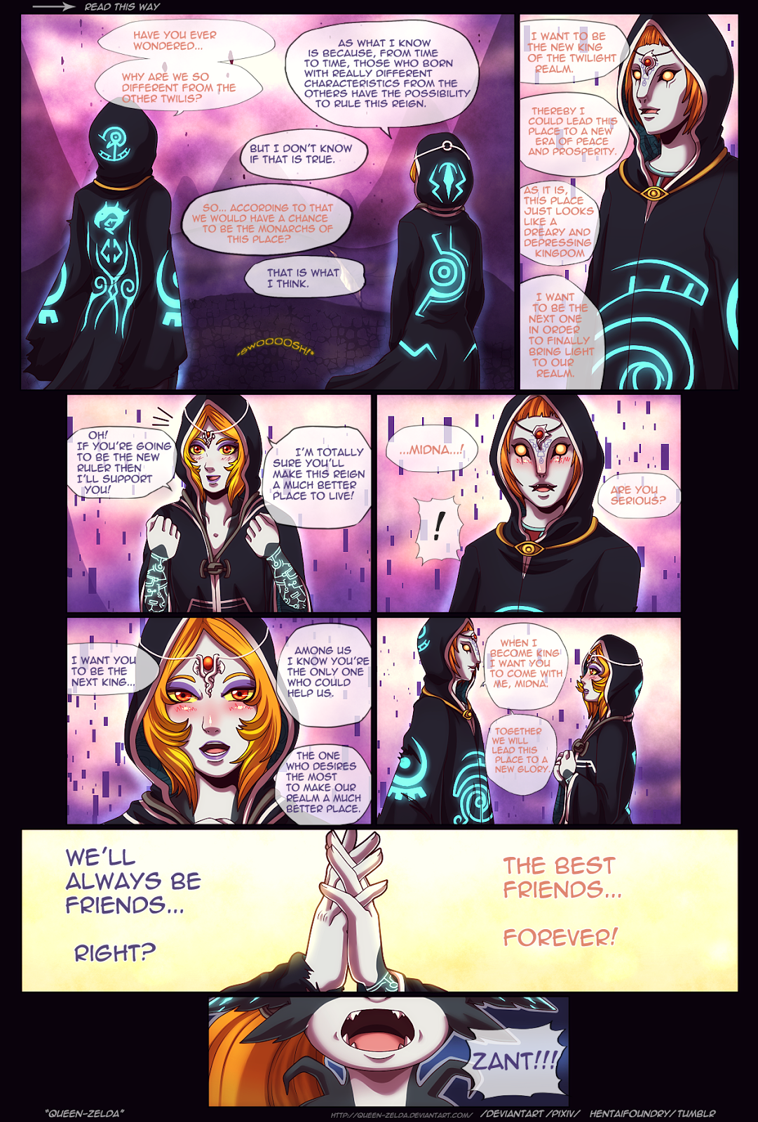 Hail to the Princess porn comic picture 9