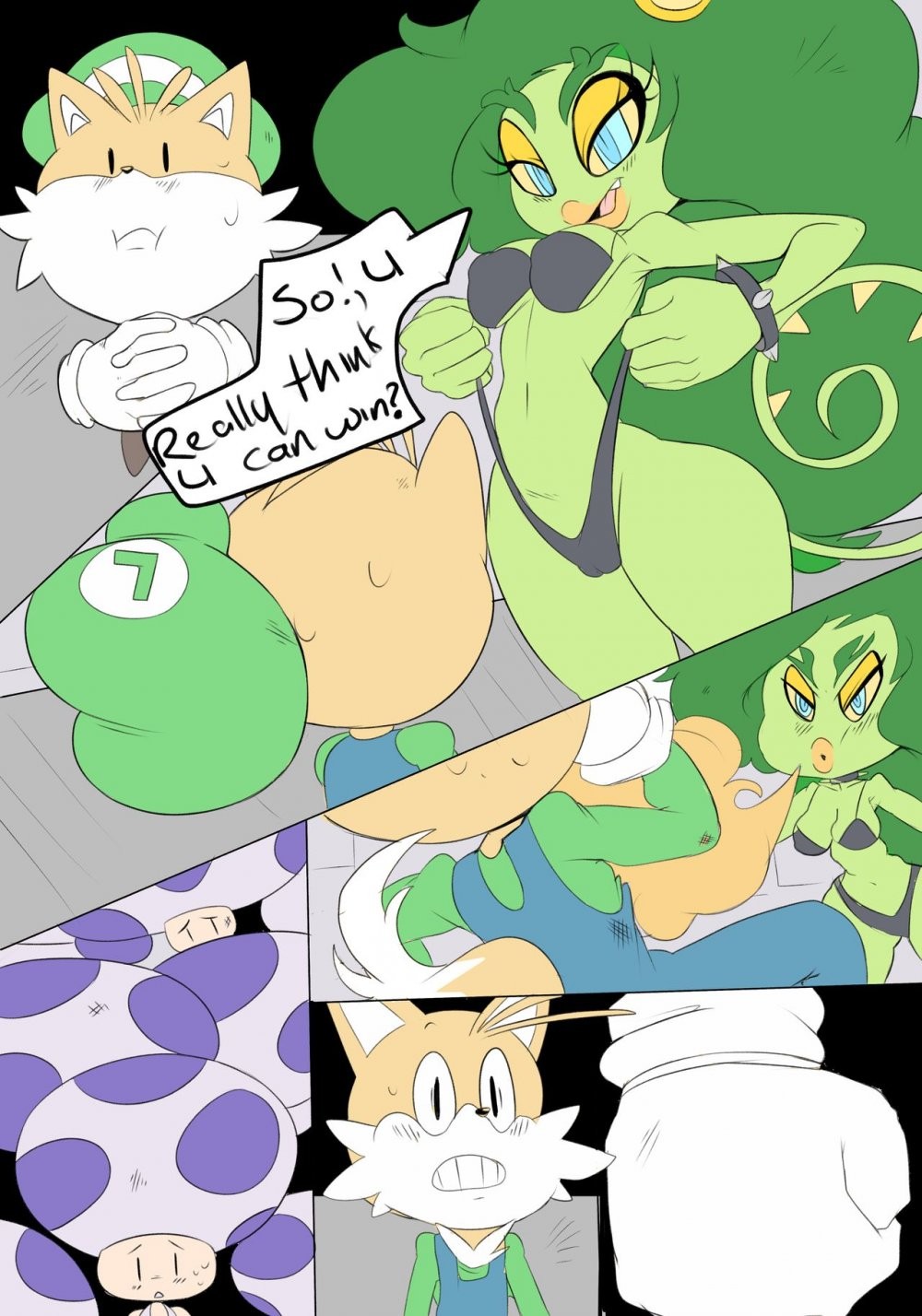 Halloween porn comic picture 2