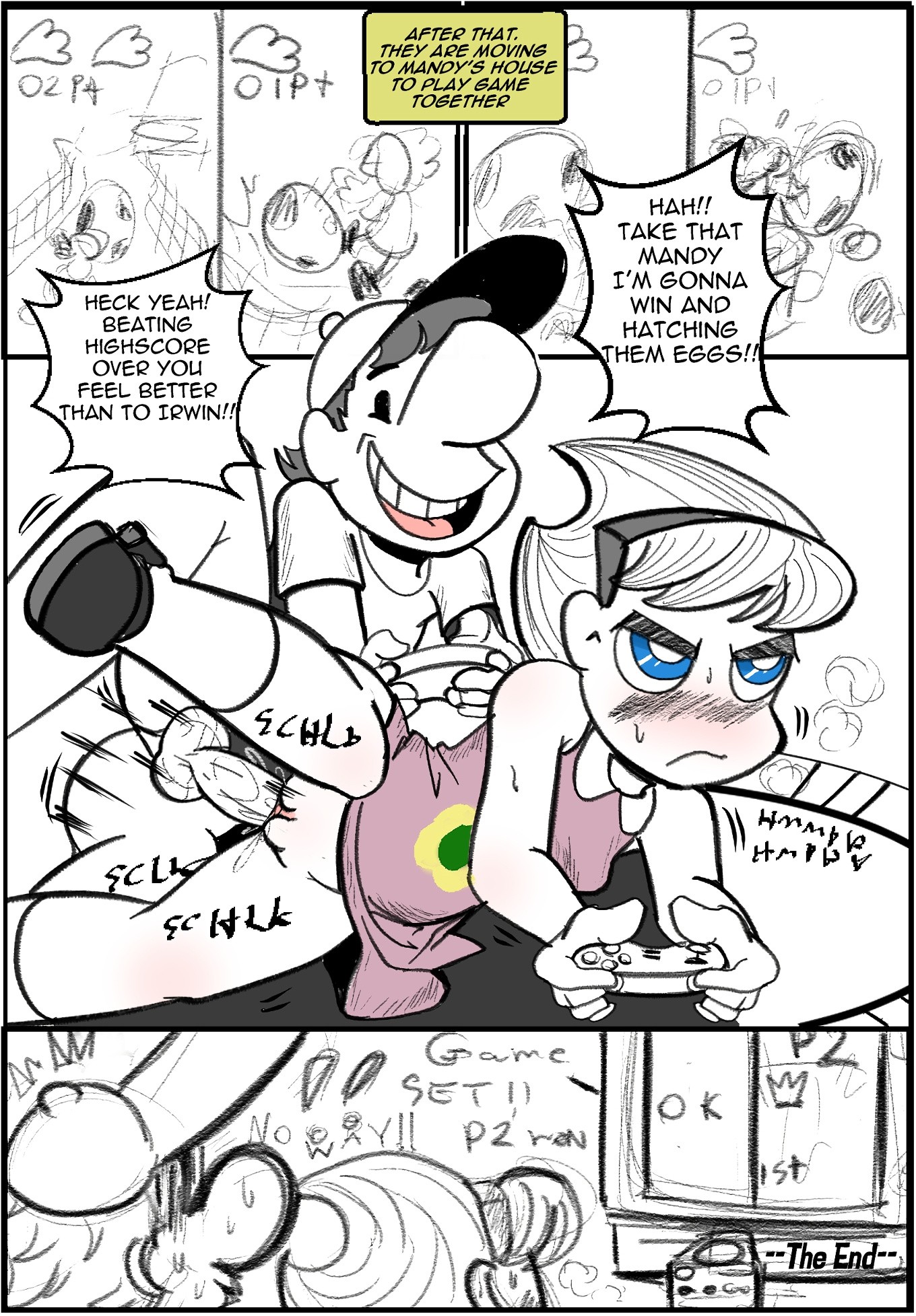 Handy Mandy porn comic picture 22