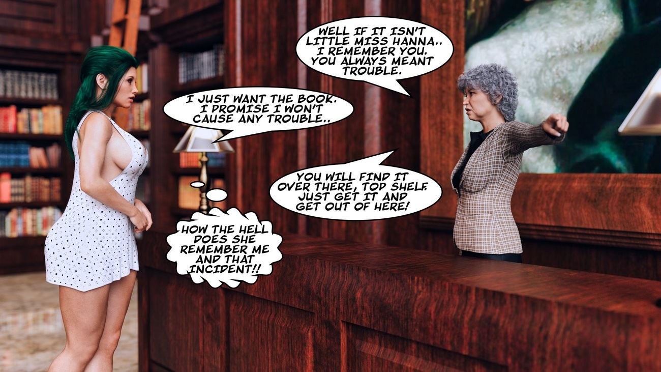 Hanna Rediscovers The Library porn comic picture 5
