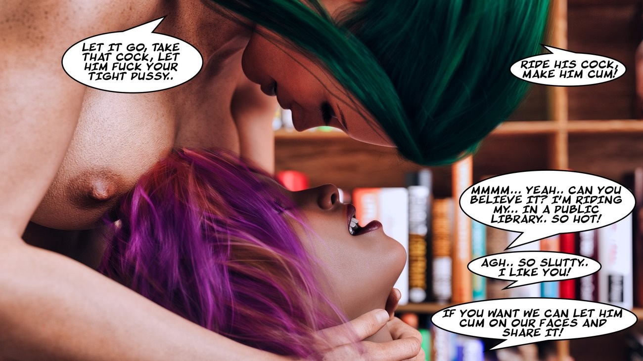 Hanna Rediscovers The Library porn comic picture 69