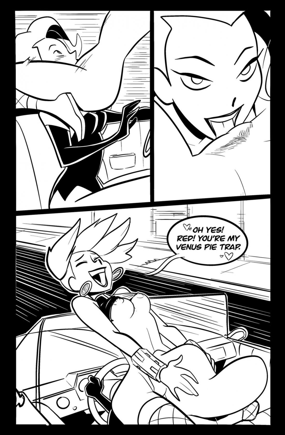 Harley/Ivy: Getaway porn comic picture 5