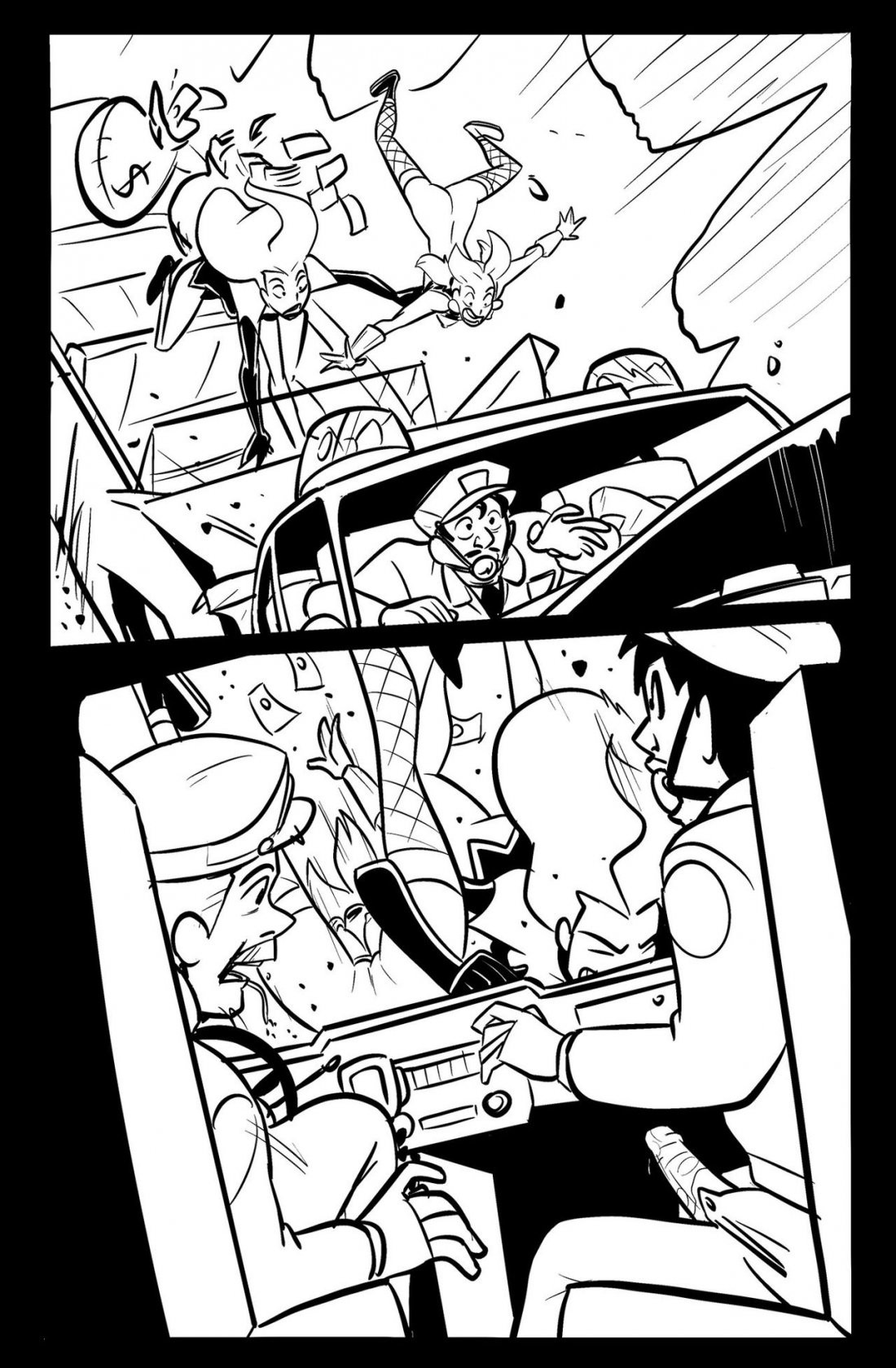 Harley/Ivy: Getaway porn comic picture 9