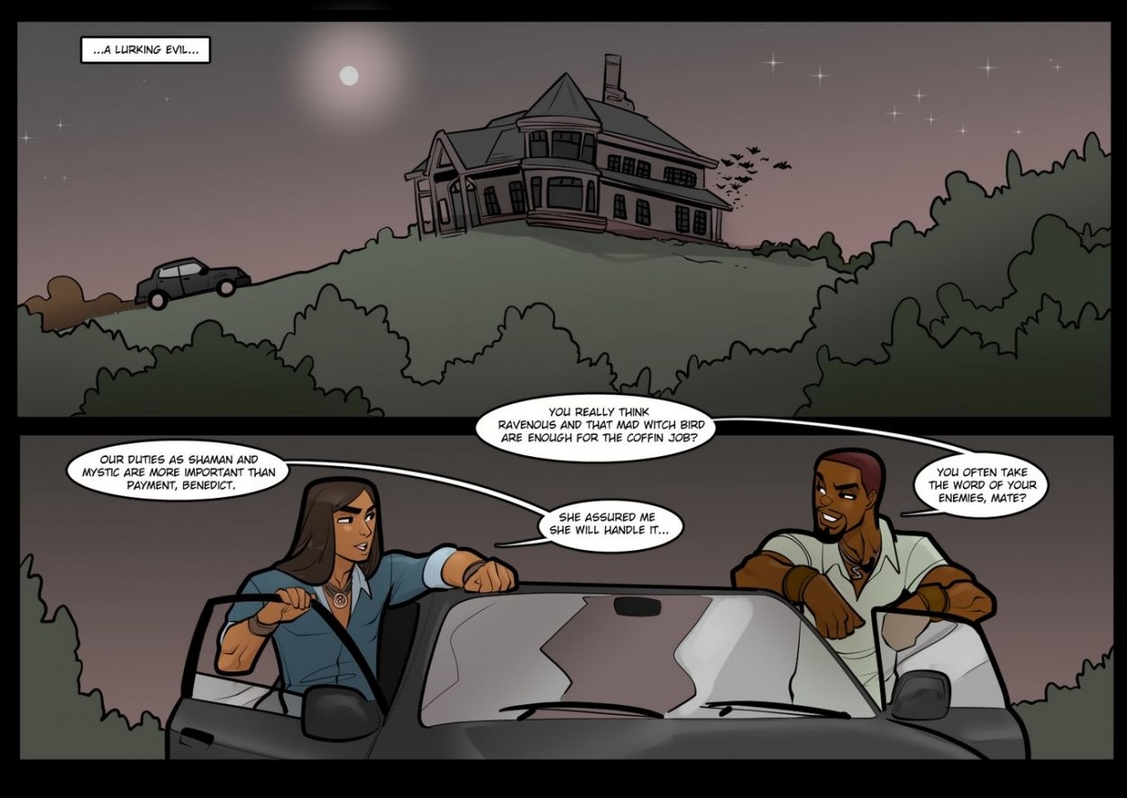 Hero Tales - Vamps porn comic picture 4