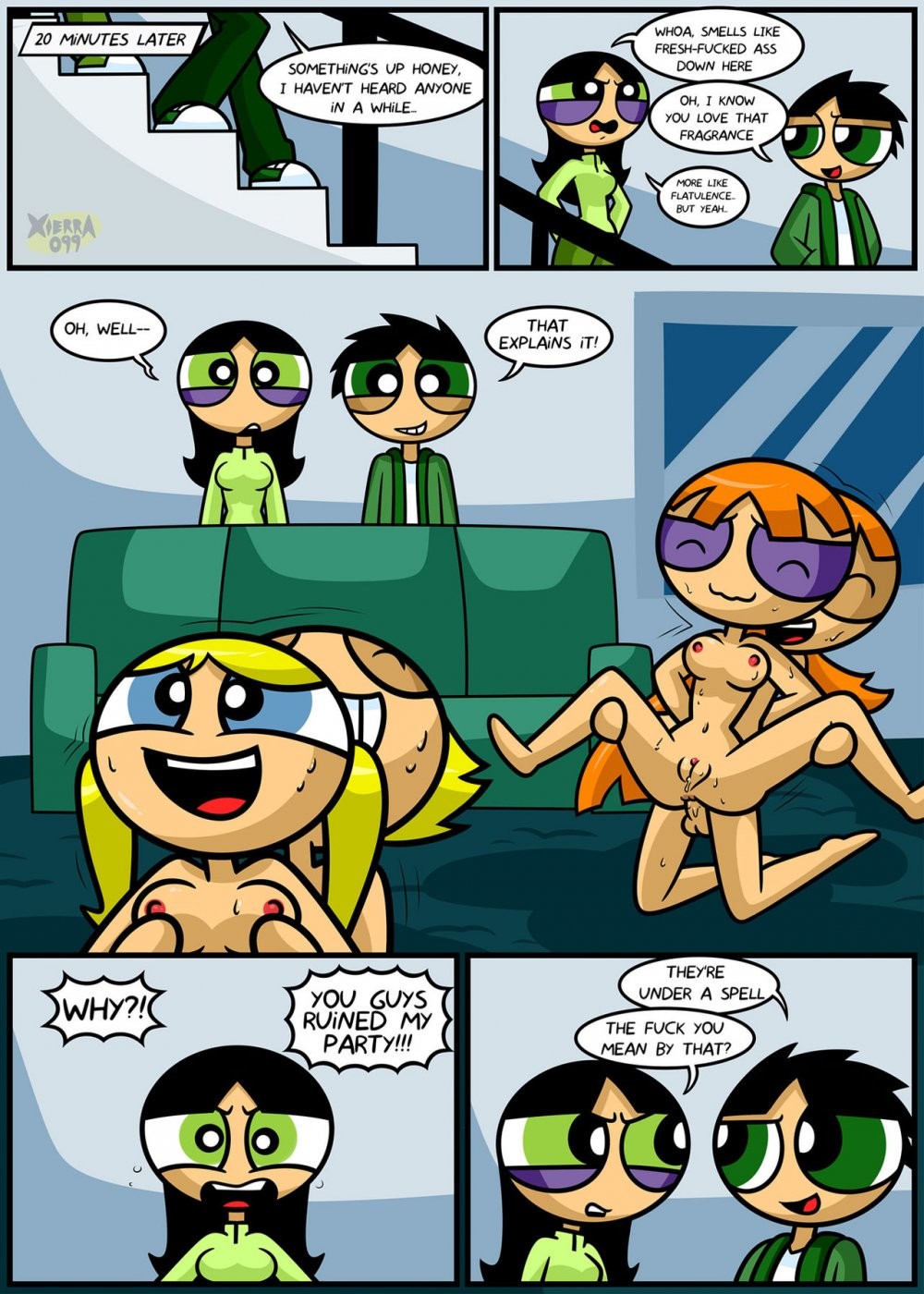 Hi-Ho Mistletoe! porn comic picture 4