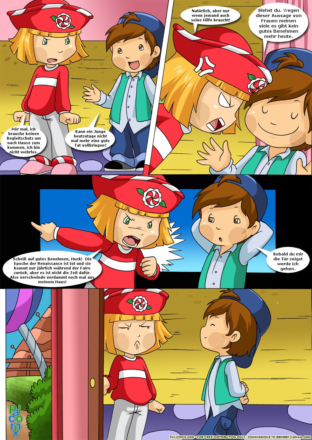 Huckleberry's Hijink porn comic picture 2