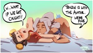 Ikki x Kya porn comic picture 1