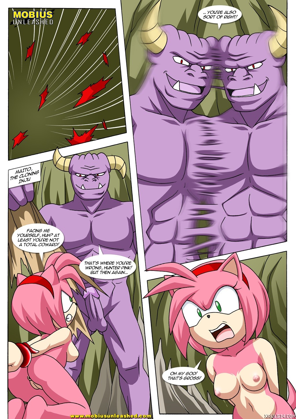 Inju hunters porn comic picture 4