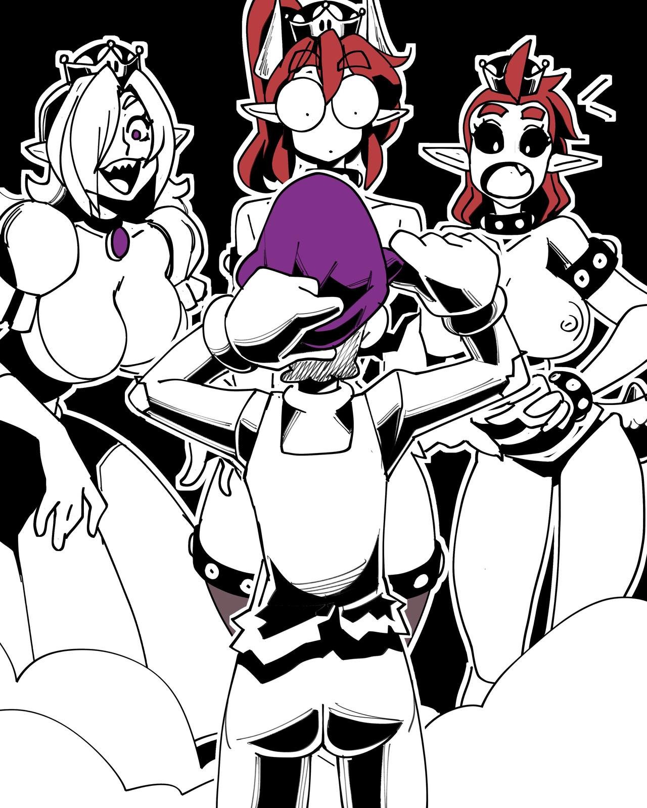 Inktober 2 - Luigi's Mansion hentai manga picture 123